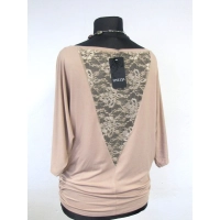 Tunika Adrienne - kimono z koronką na plecach